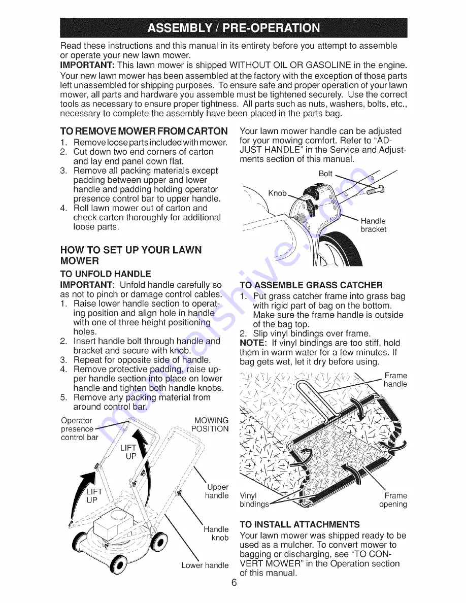 Craftsman 917.370910 Owner'S Manual Download Page 54