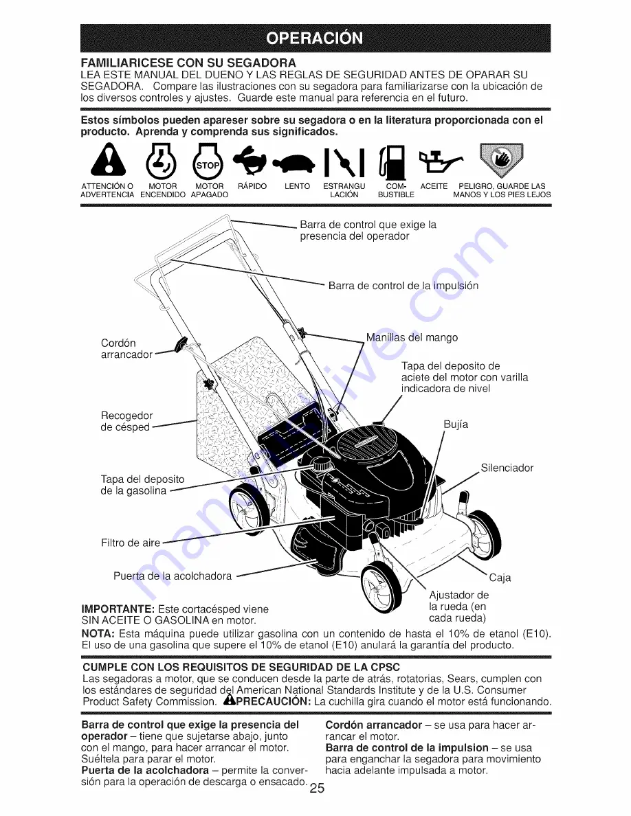 Craftsman 917.370911 Owner'S Manual Download Page 25