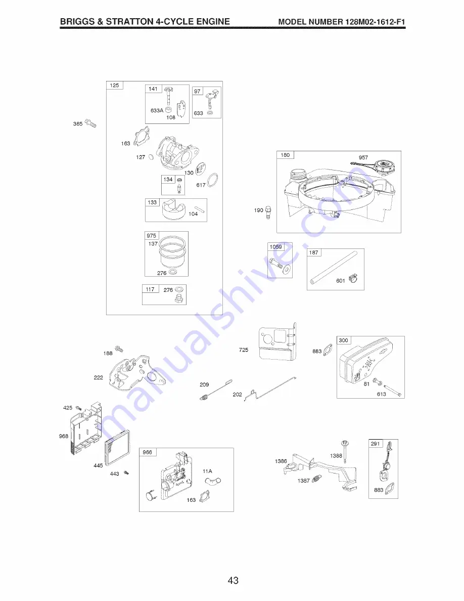 Craftsman 917.370921 Owner'S Manual Download Page 43