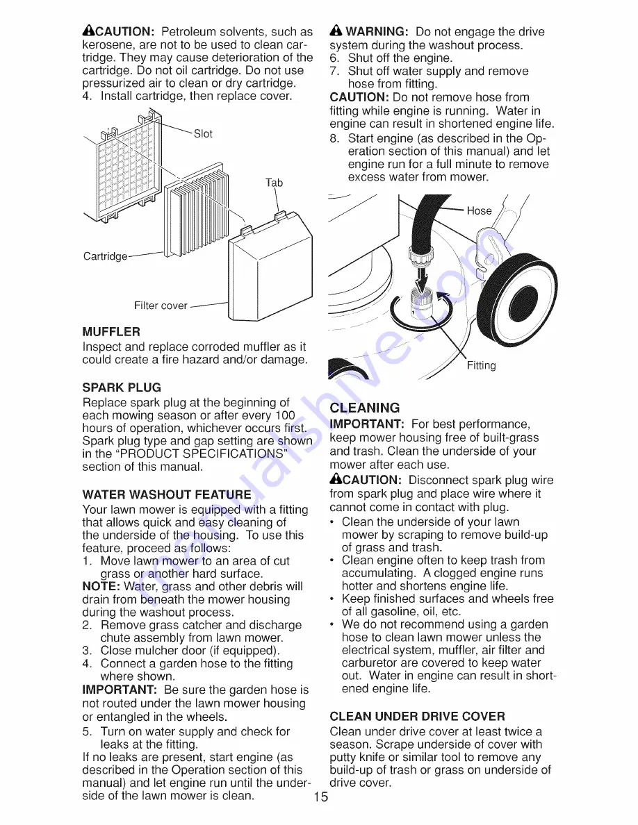 Craftsman 917.370950 Owner'S Manual Download Page 67