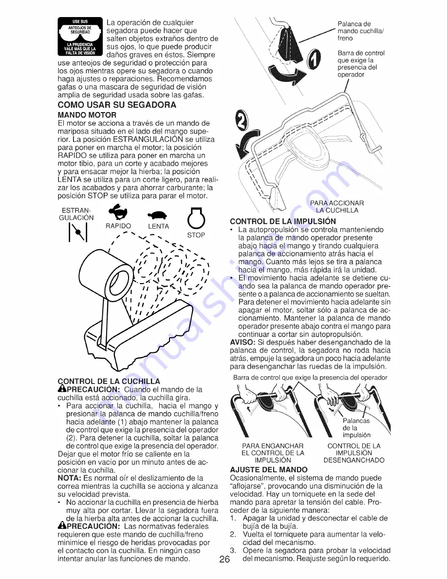 Craftsman 917.370950 Owner'S Manual Download Page 78