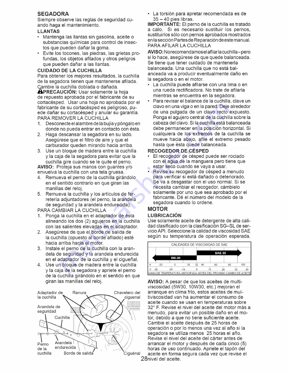 Craftsman 917.371130 Owner'S Manual Download Page 28