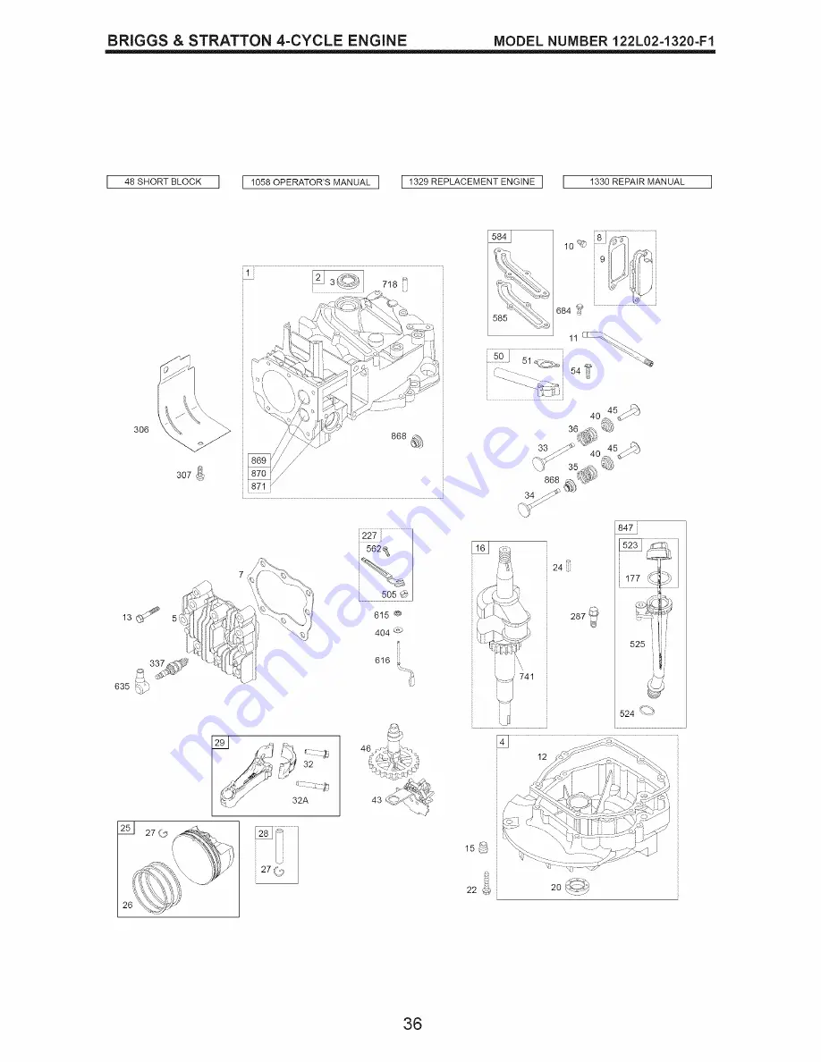 Craftsman 917.371130 Скачать руководство пользователя страница 36