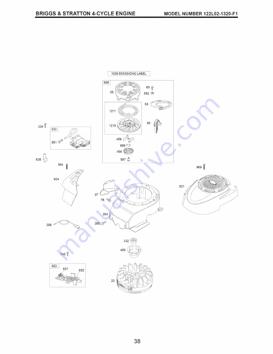 Craftsman 917.371130 Owner'S Manual Download Page 38