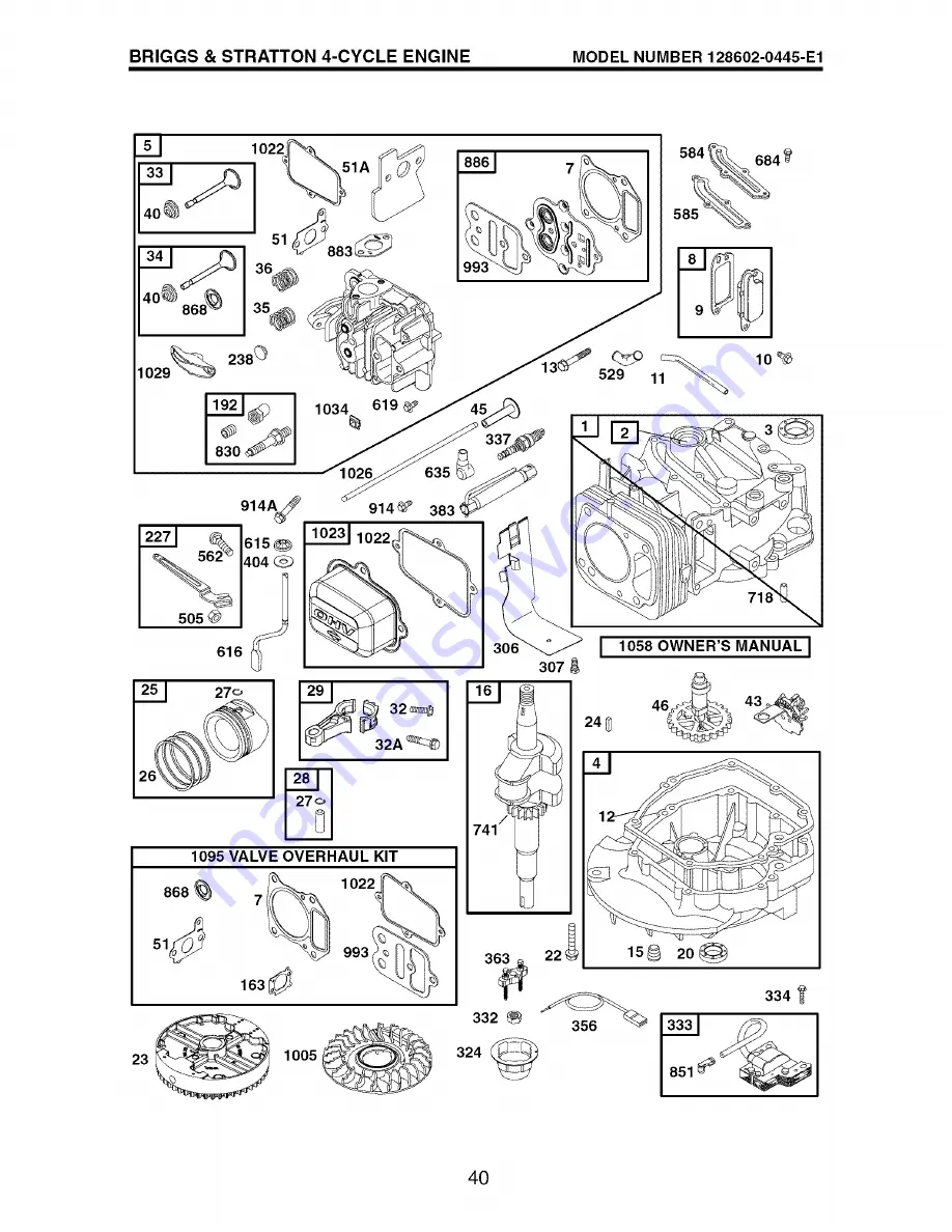 Craftsman 917.371310 Owner'S Manual Download Page 40