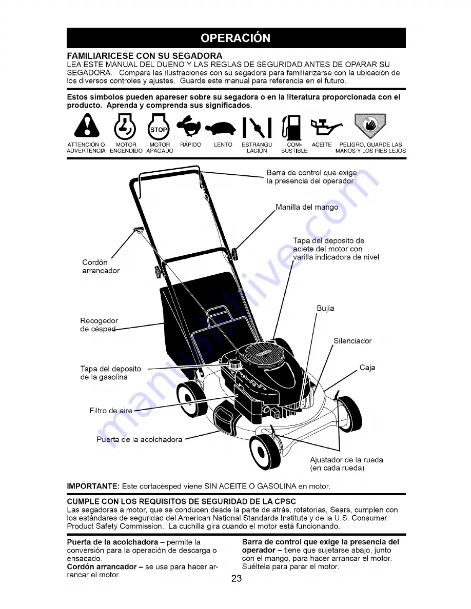 Craftsman 917.371560 Скачать руководство пользователя страница 23