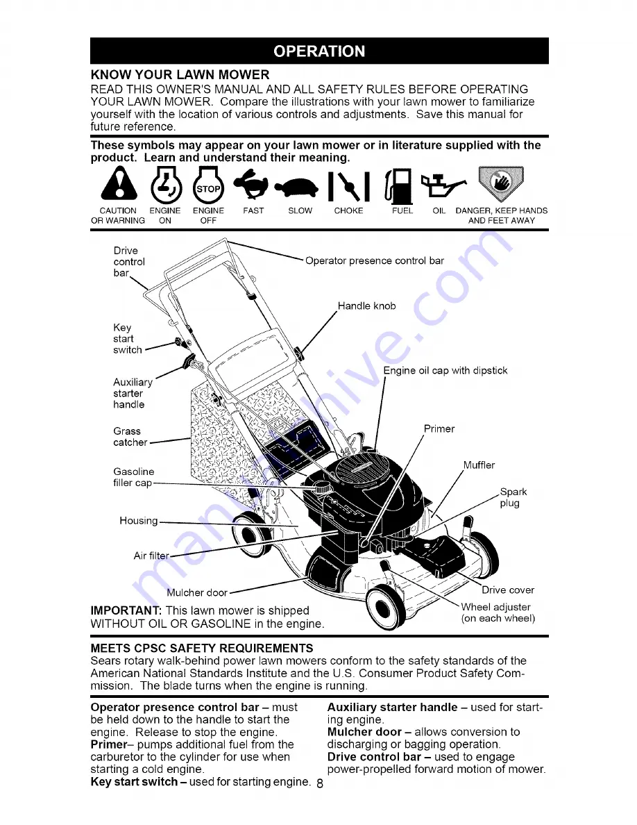 Craftsman 917.371610 Скачать руководство пользователя страница 8