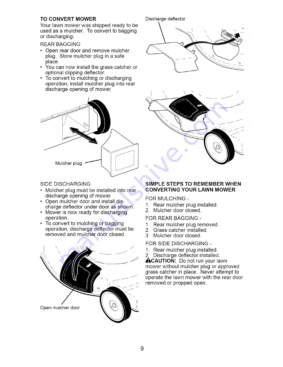 Craftsman 917.371620 Скачать руководство пользователя страница 9