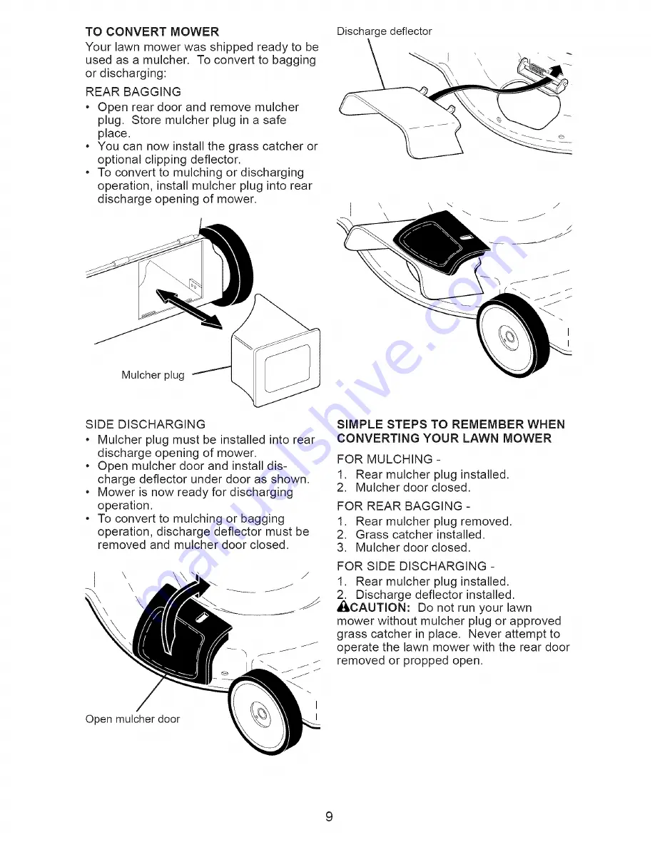 Craftsman 917.371622 Owner'S Manual Download Page 9