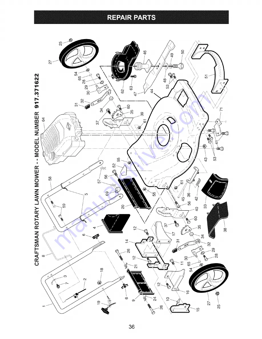 Craftsman 917.371622 Owner'S Manual Download Page 36