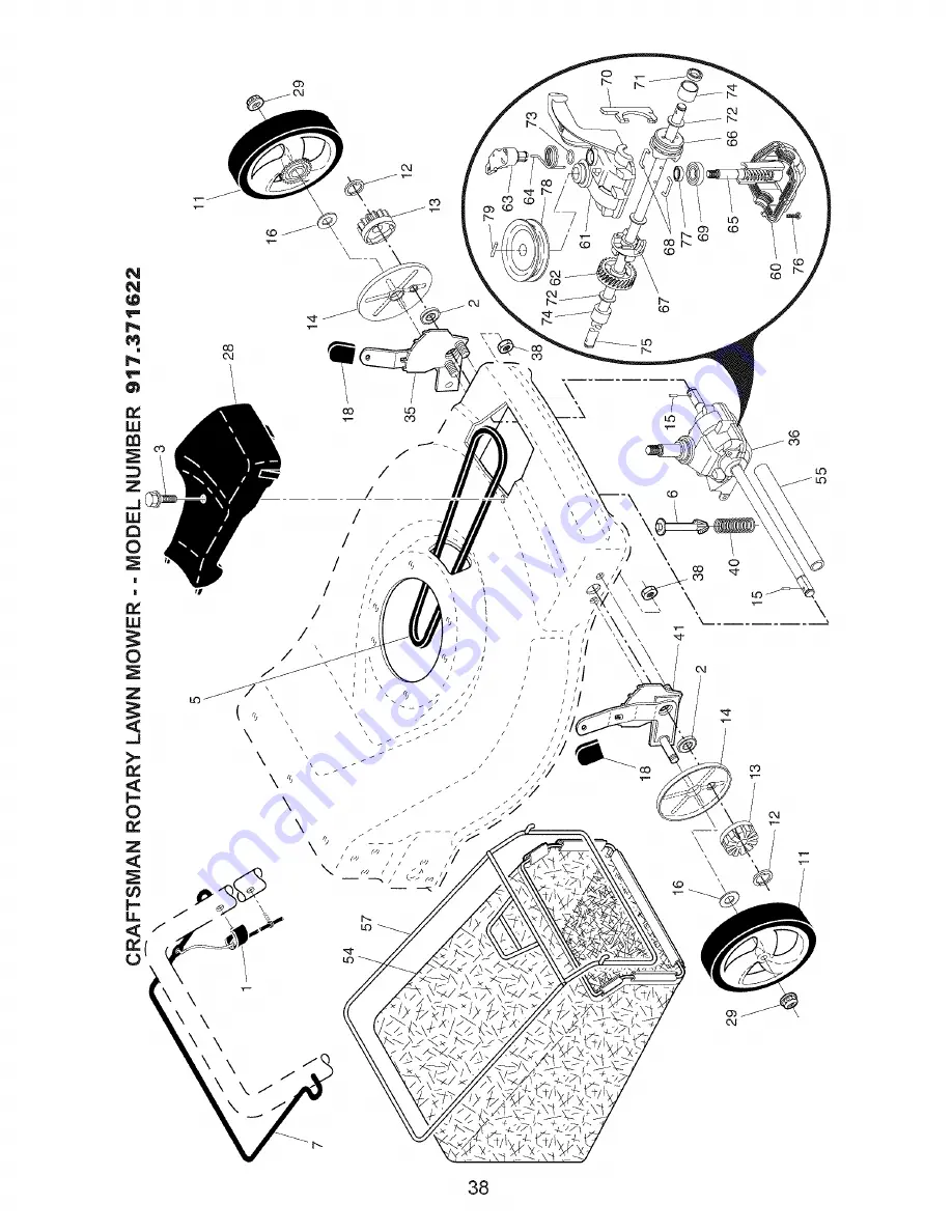 Craftsman 917.371622 Owner'S Manual Download Page 38