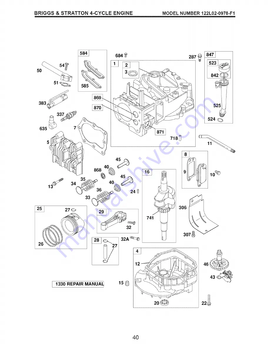 Craftsman 917.371622 Owner'S Manual Download Page 40