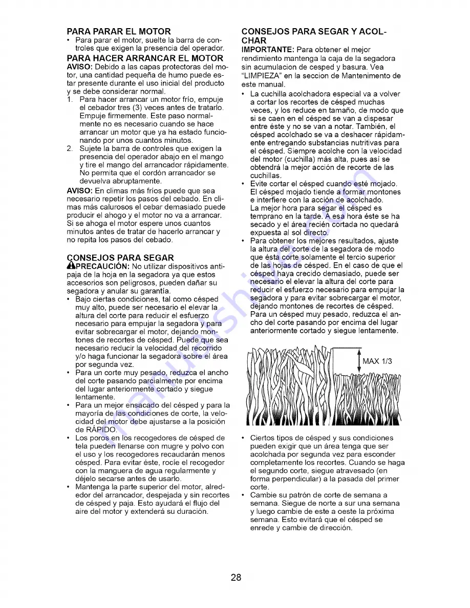 Craftsman 917.371651 Owner'S Manual Download Page 28