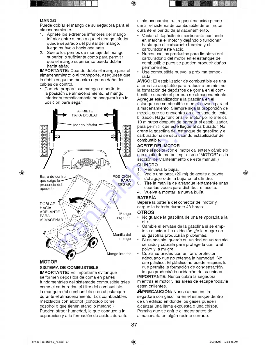 Craftsman 917.371661 Owner'S Manual Download Page 37