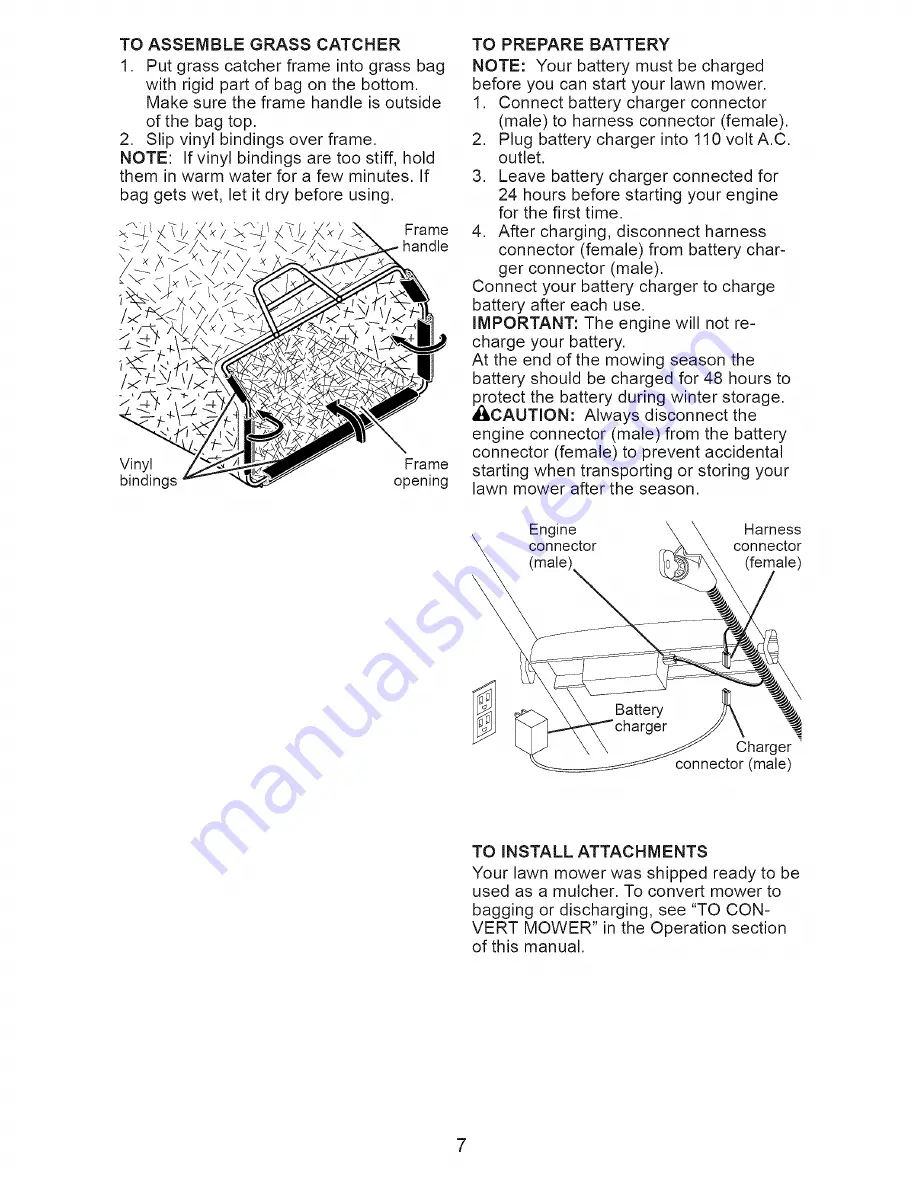 Craftsman 917.371664 Owner'S Manual Download Page 7