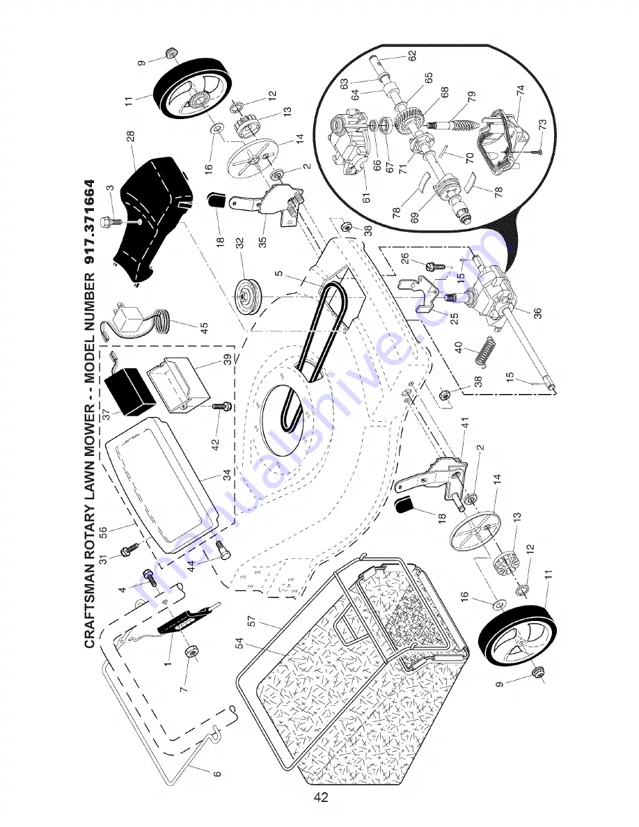 Craftsman 917.371664 Owner'S Manual Download Page 42