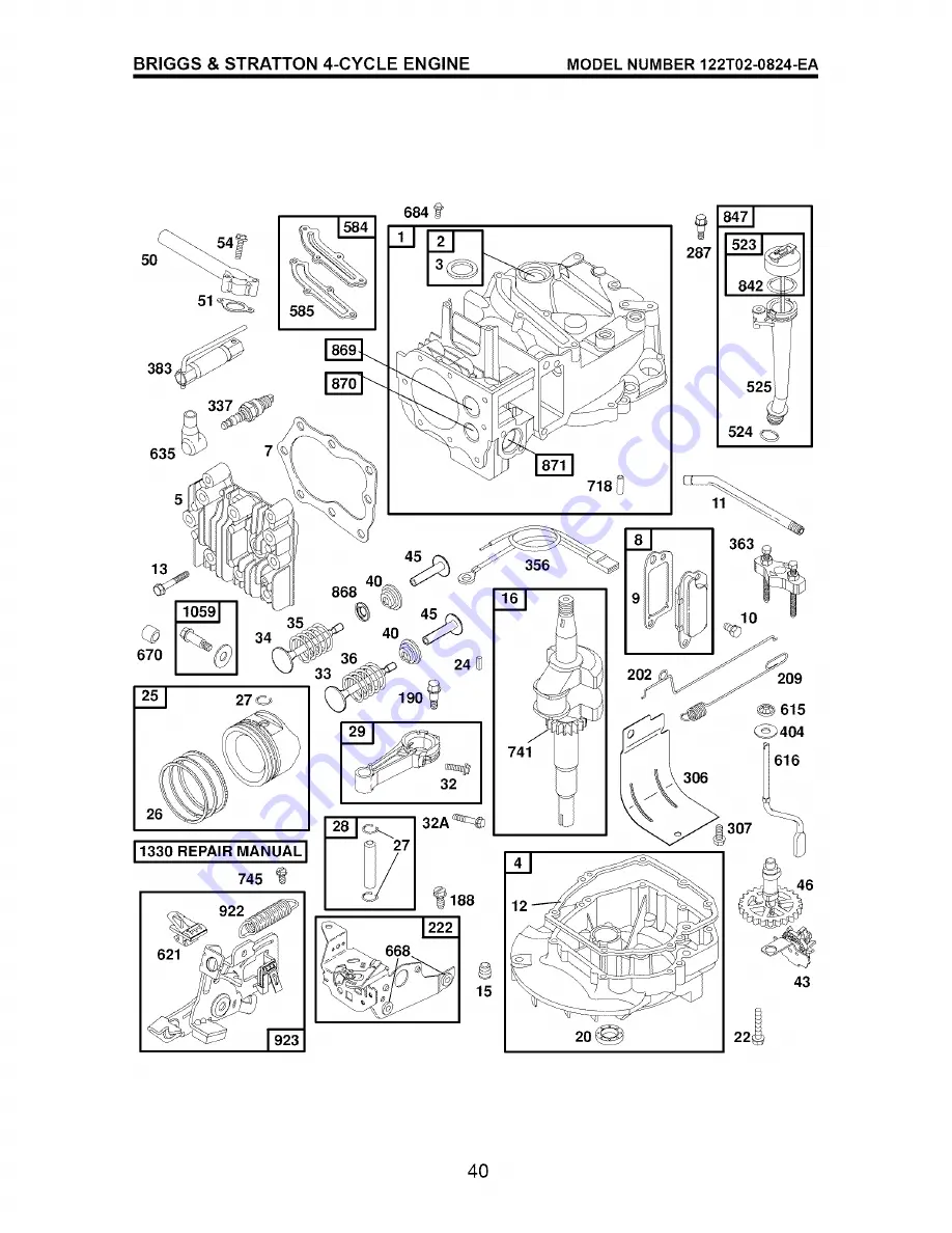 Craftsman 917.371670 Owner'S Manual Download Page 40