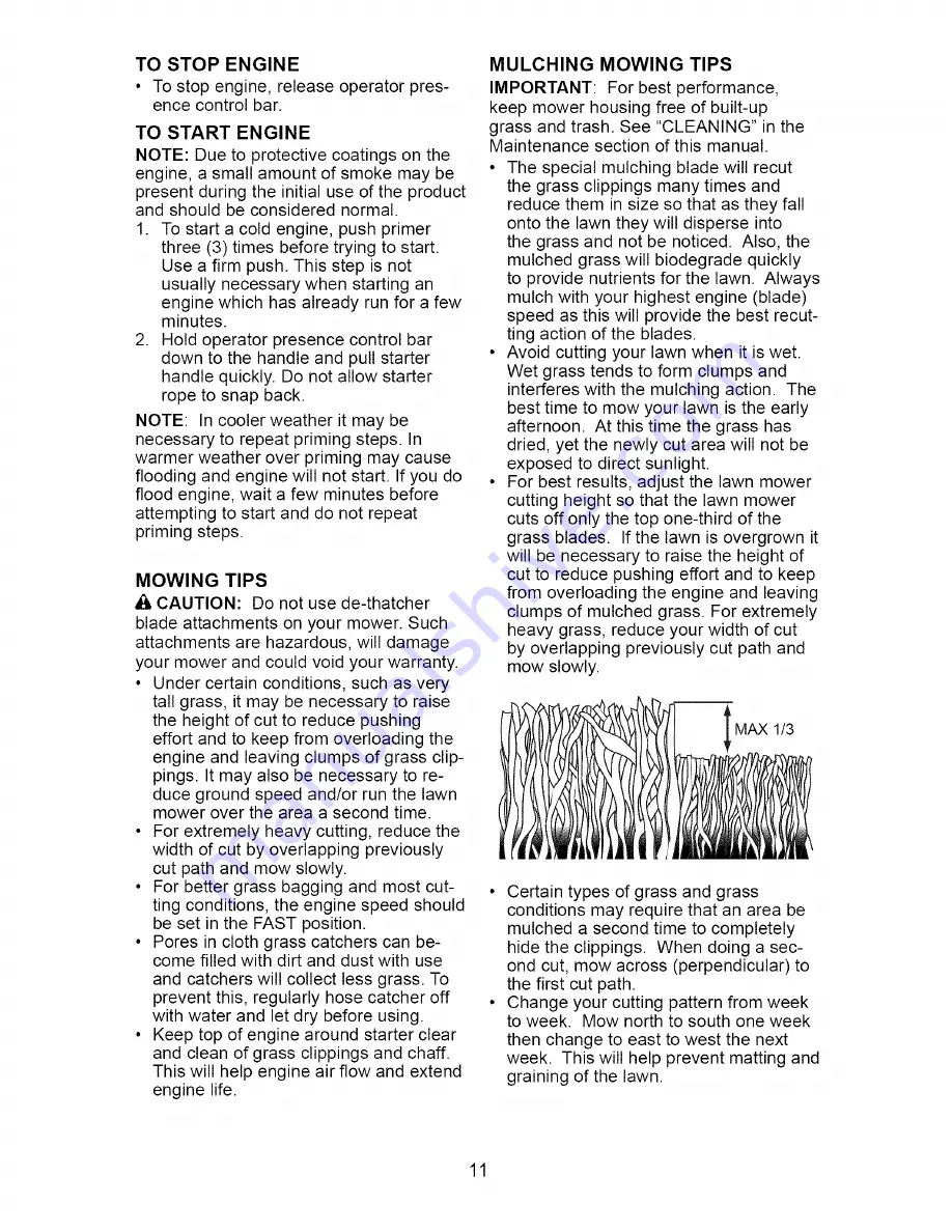 Craftsman 917.371680 Owner'S Manual Download Page 11