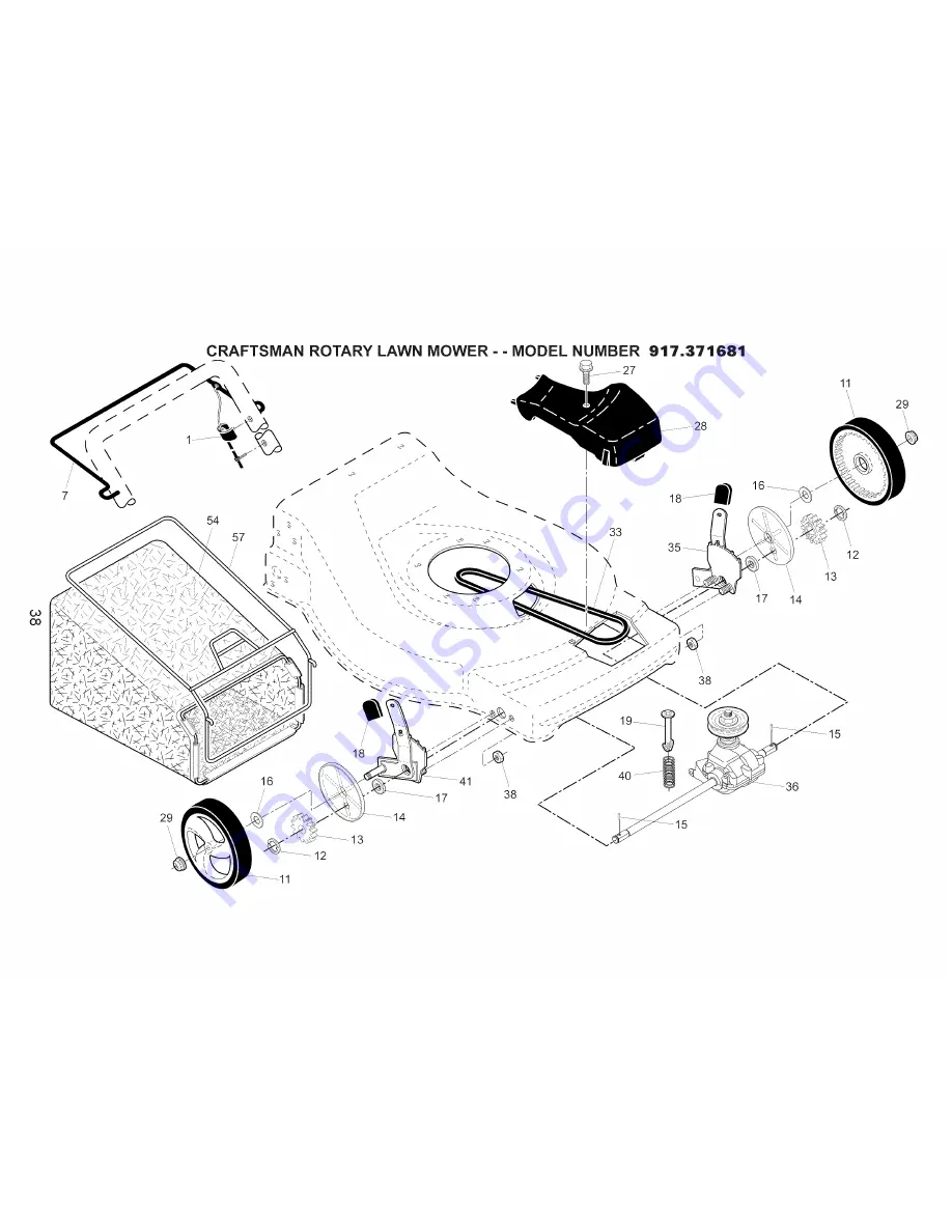 Craftsman 917.371681 Скачать руководство пользователя страница 38