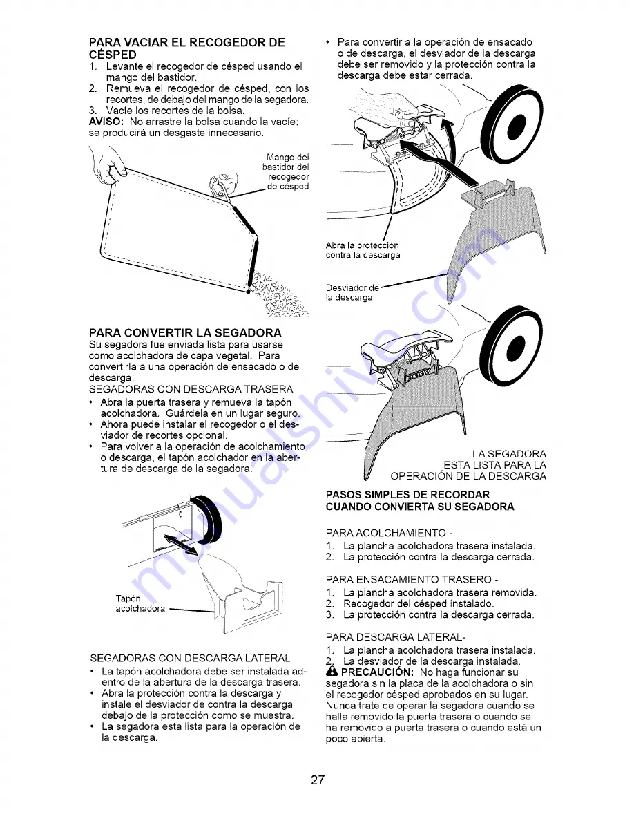 Craftsman 917.371700 Owner'S Manual Download Page 27