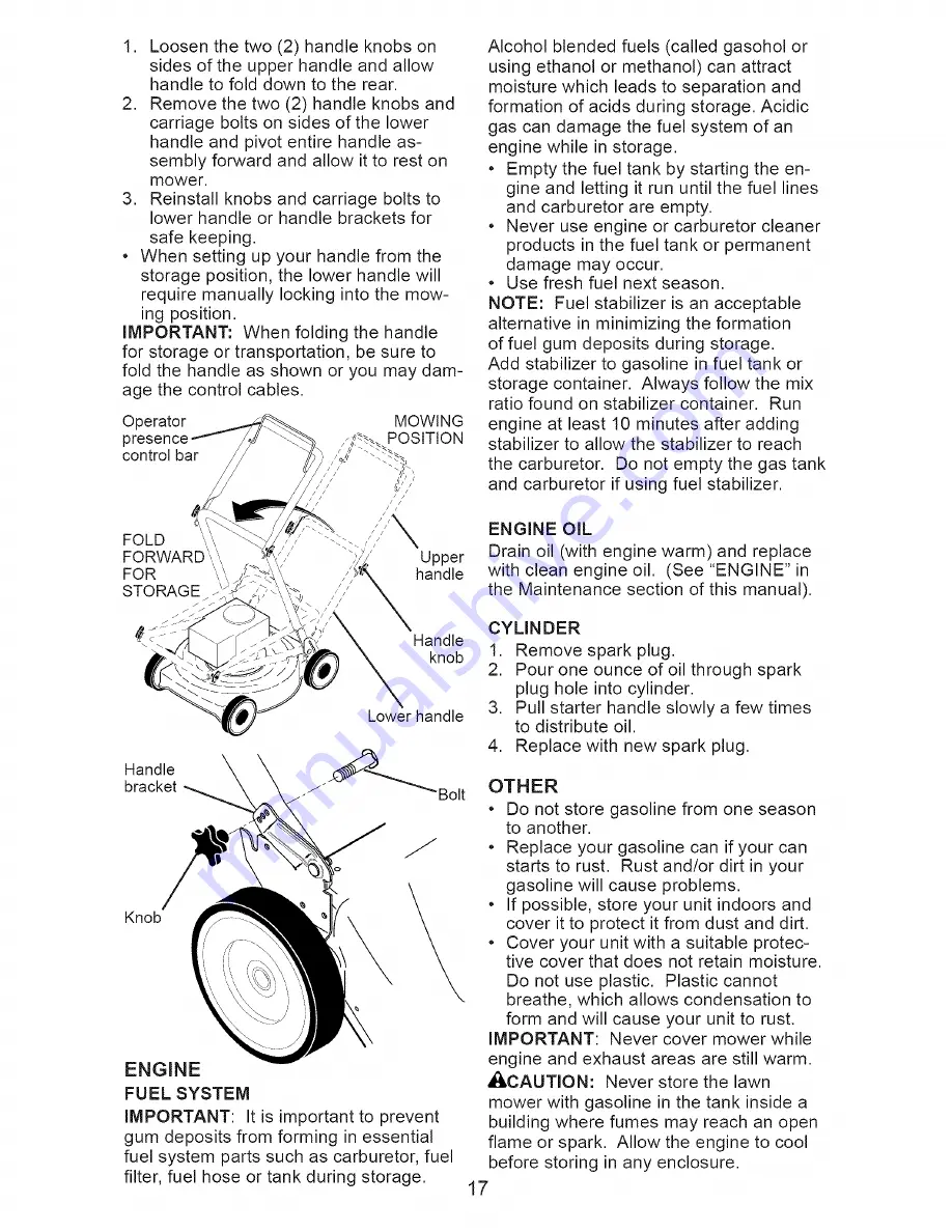 Craftsman 917.371702 Owner'S Manual Download Page 17