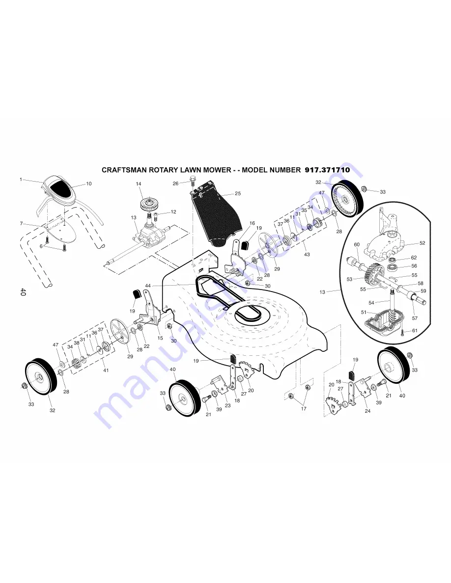 Craftsman 917.371710 Скачать руководство пользователя страница 40