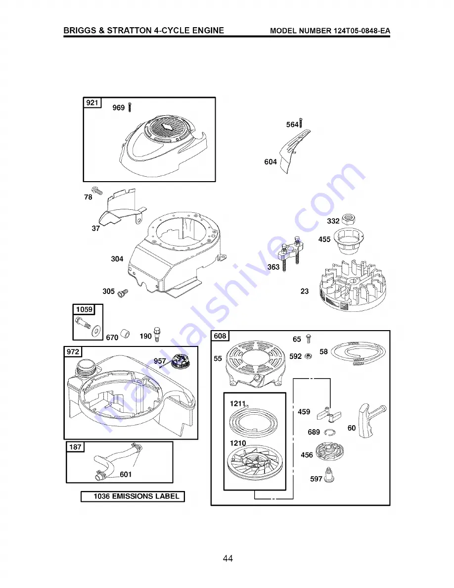 Craftsman 917.371710 Owner'S Manual Download Page 44