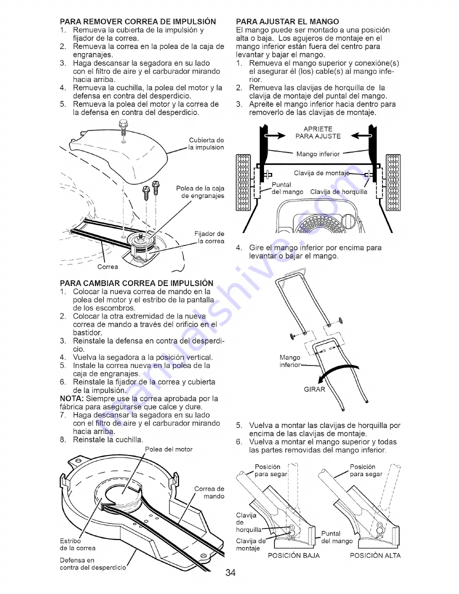 Craftsman 917.371722 Owner'S Manual Download Page 34