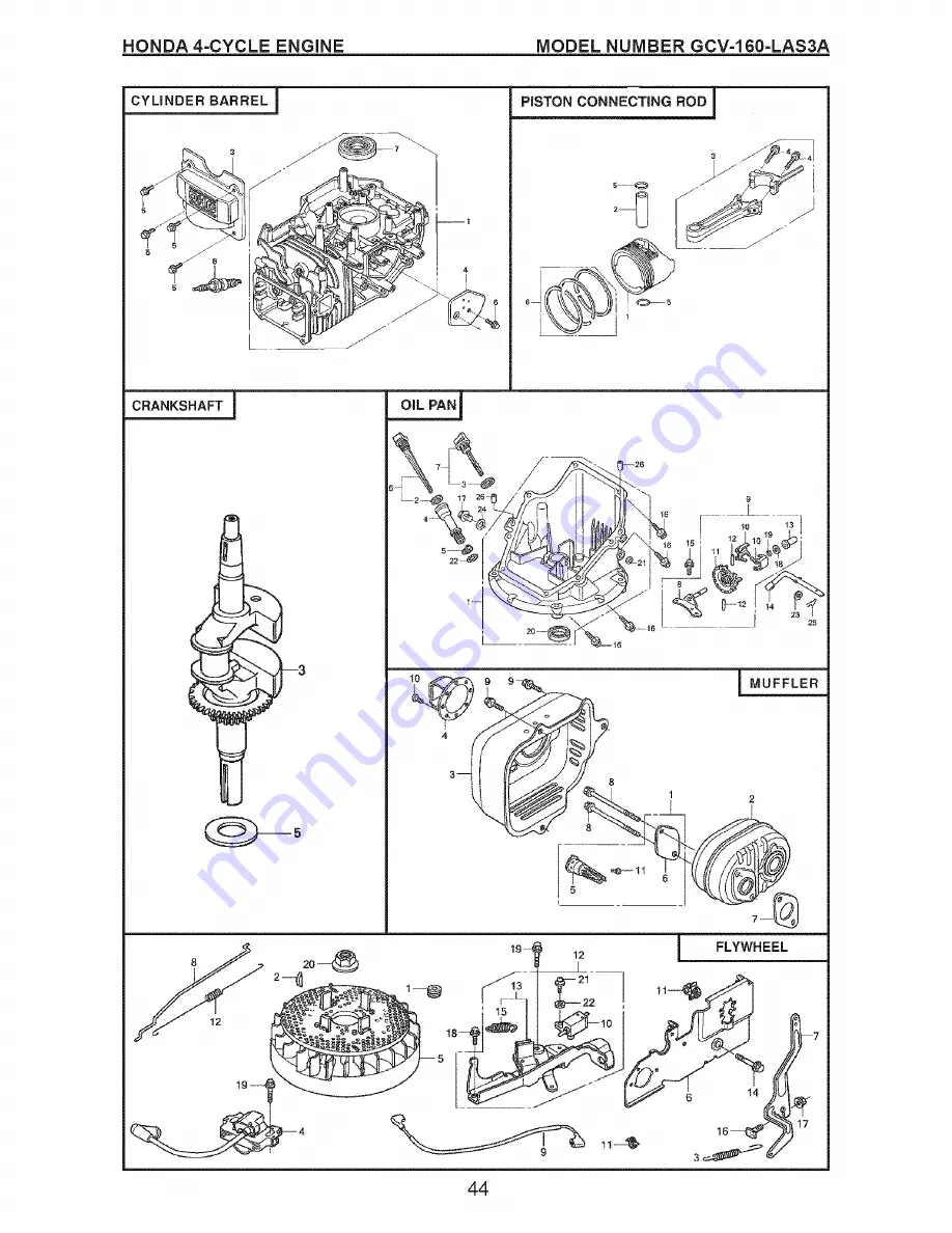 Craftsman 917.371722 Owner'S Manual Download Page 44