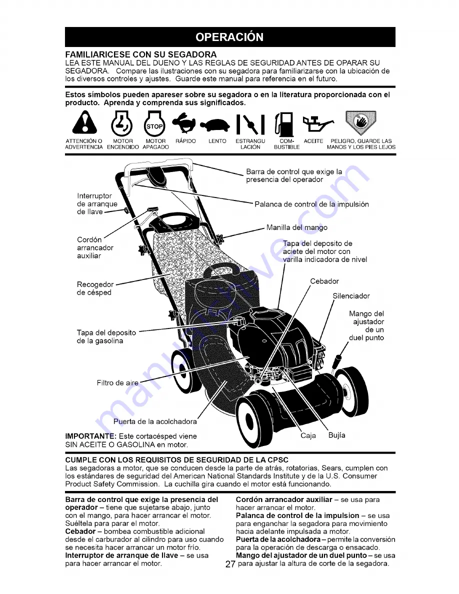 Craftsman 917.371800 Скачать руководство пользователя страница 27