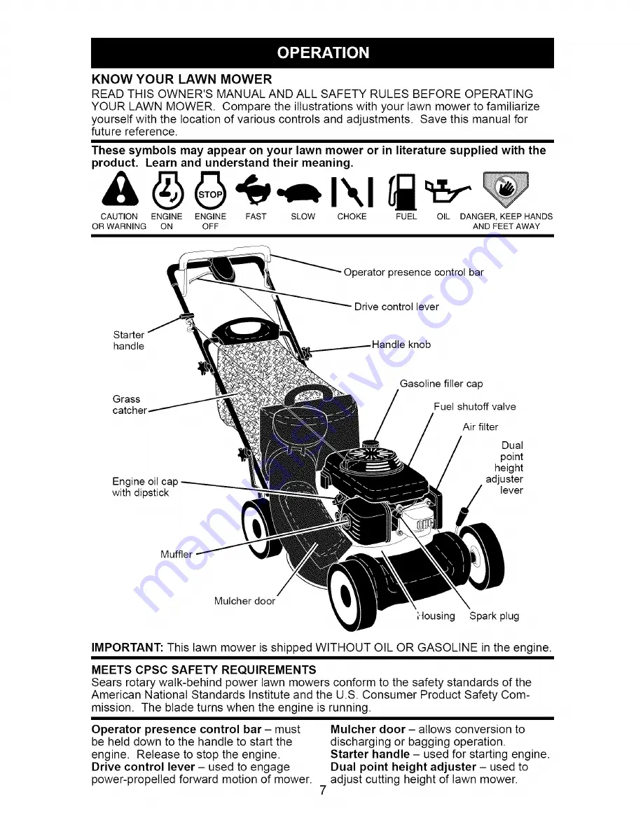 Craftsman 917.371810 Скачать руководство пользователя страница 7