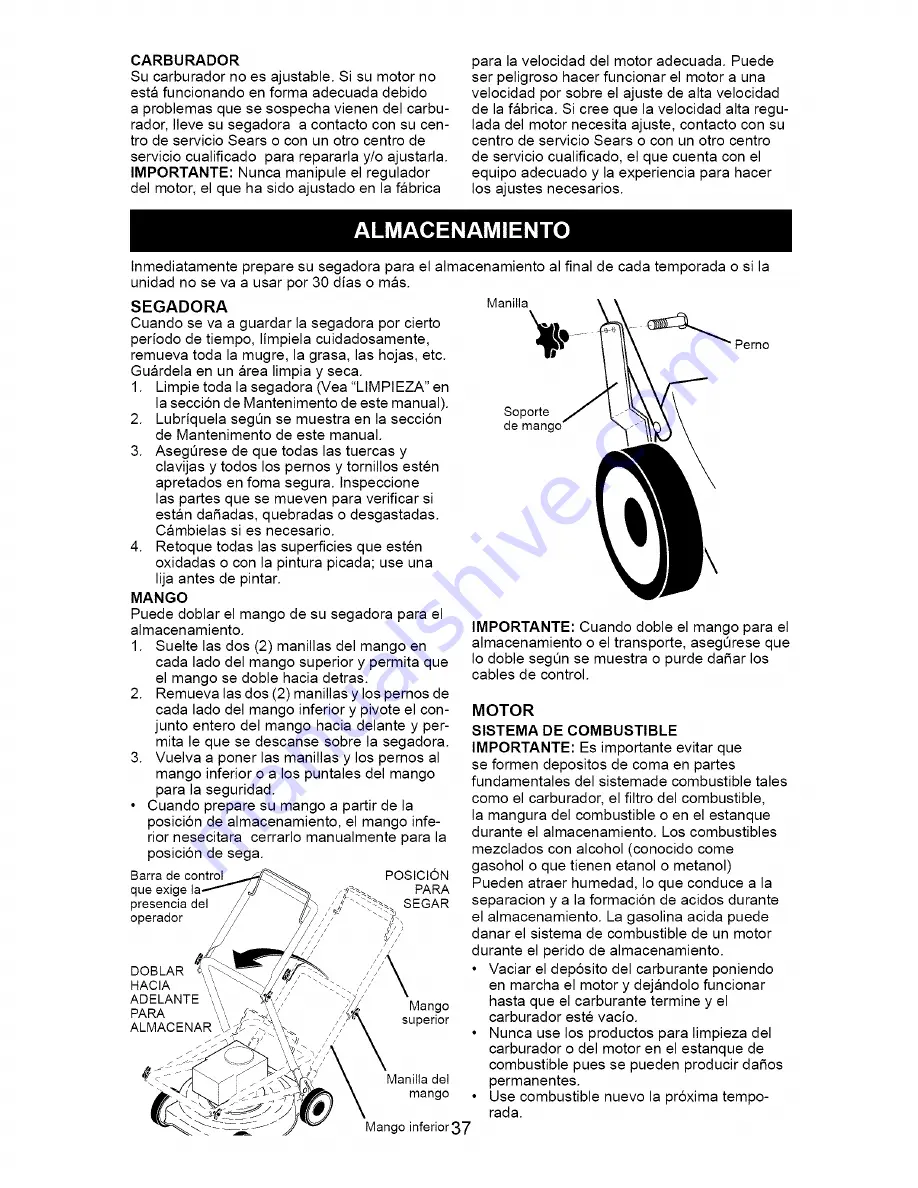 Craftsman 917.371810 Owner'S Manual Download Page 37