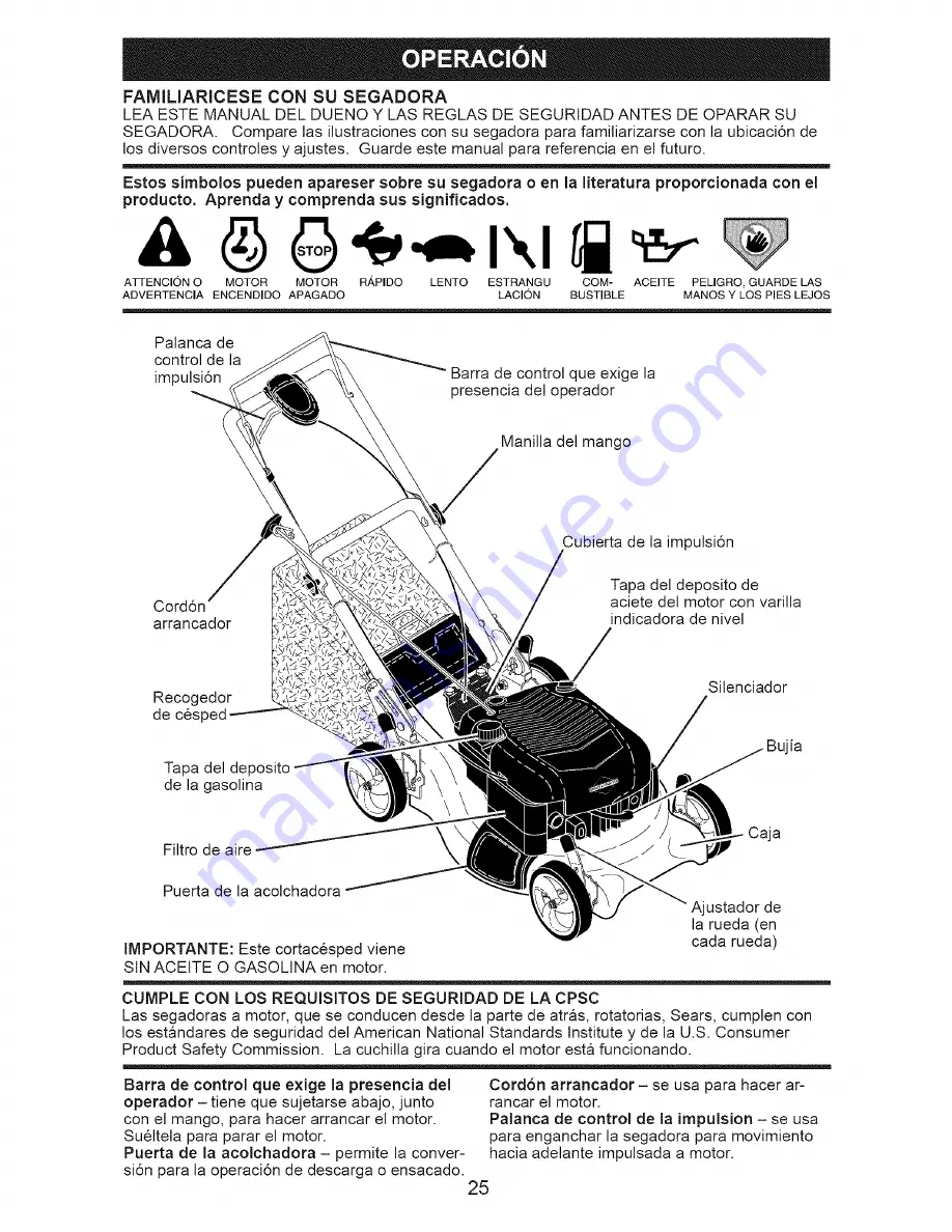 Craftsman 917.371830 Скачать руководство пользователя страница 25