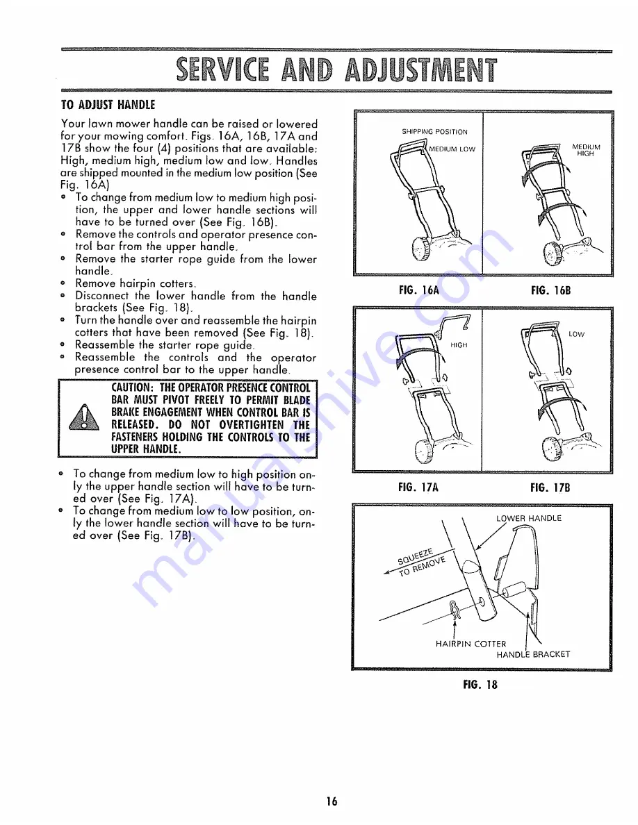 Craftsman 917.372290 Owner'S Manual Download Page 16