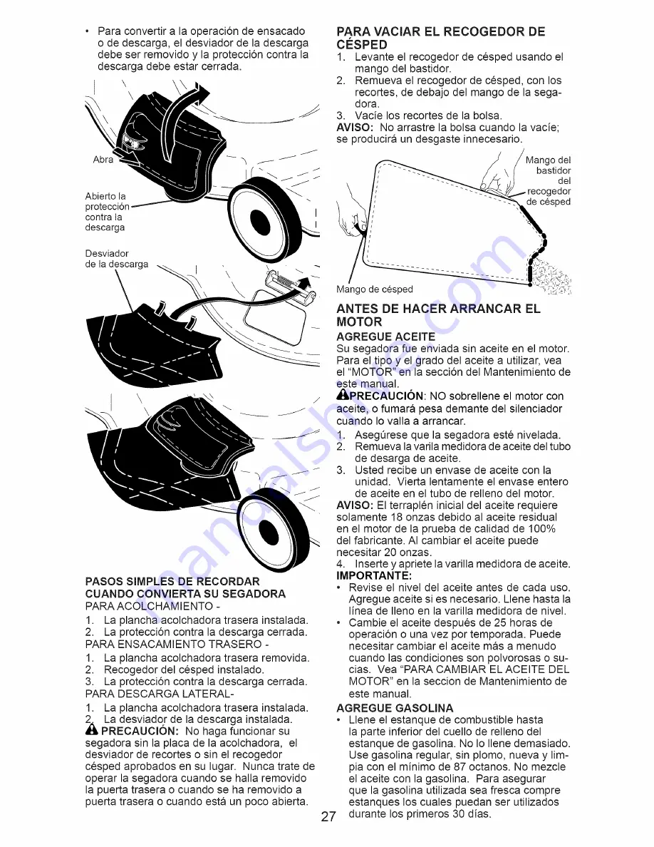 Craftsman 917.374010 Скачать руководство пользователя страница 27