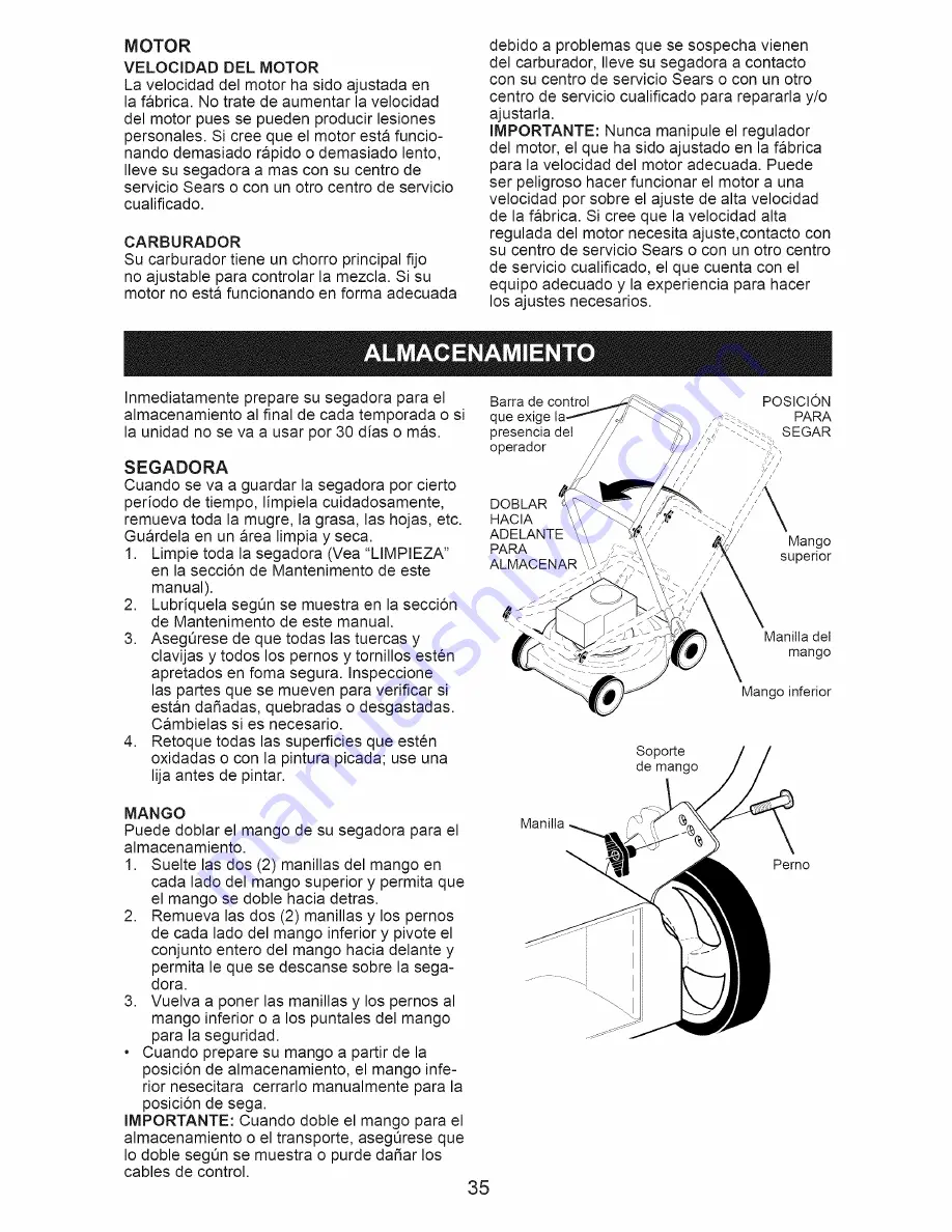 Craftsman 917.374010 Owner'S Manual Download Page 35