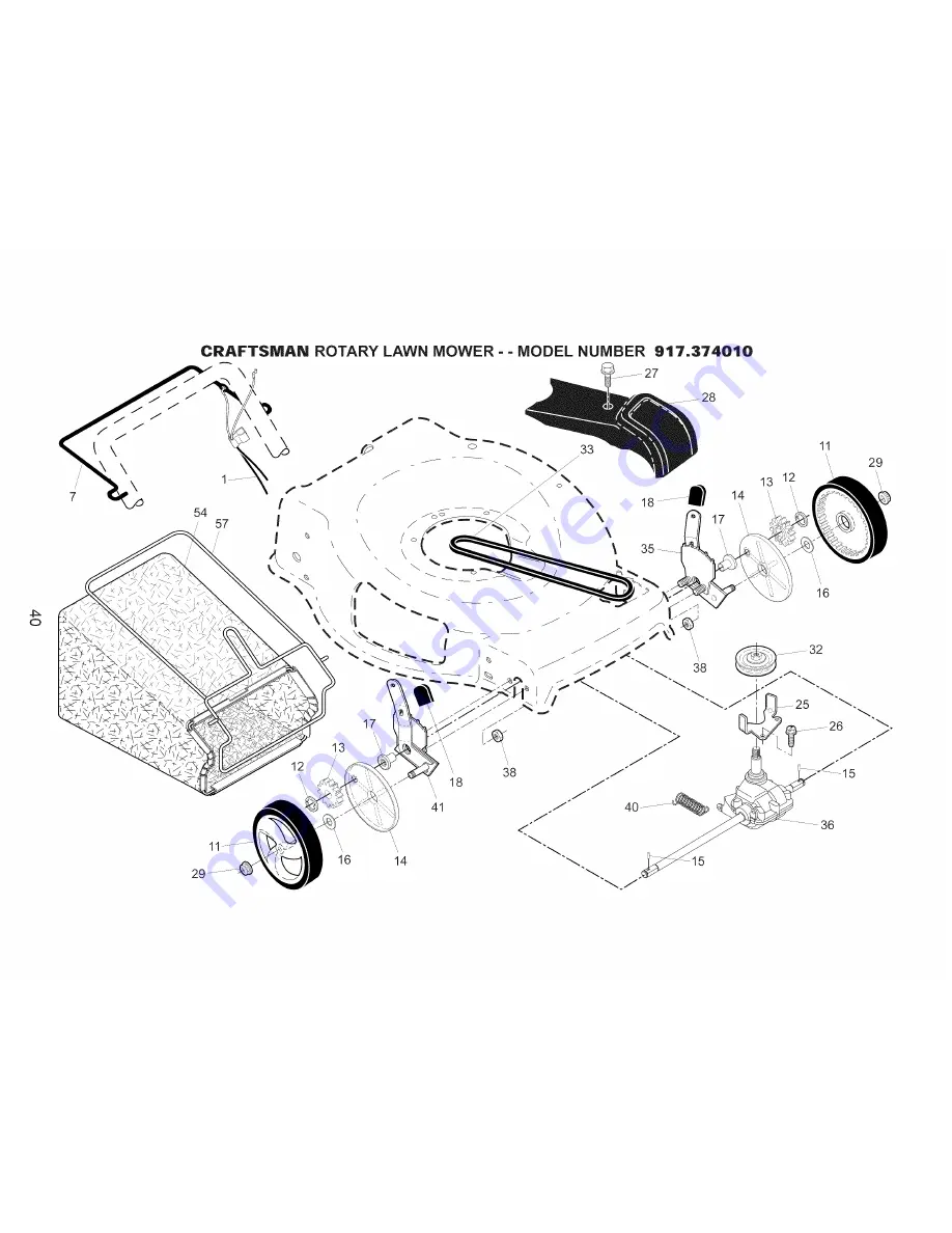 Craftsman 917.374010 Скачать руководство пользователя страница 40