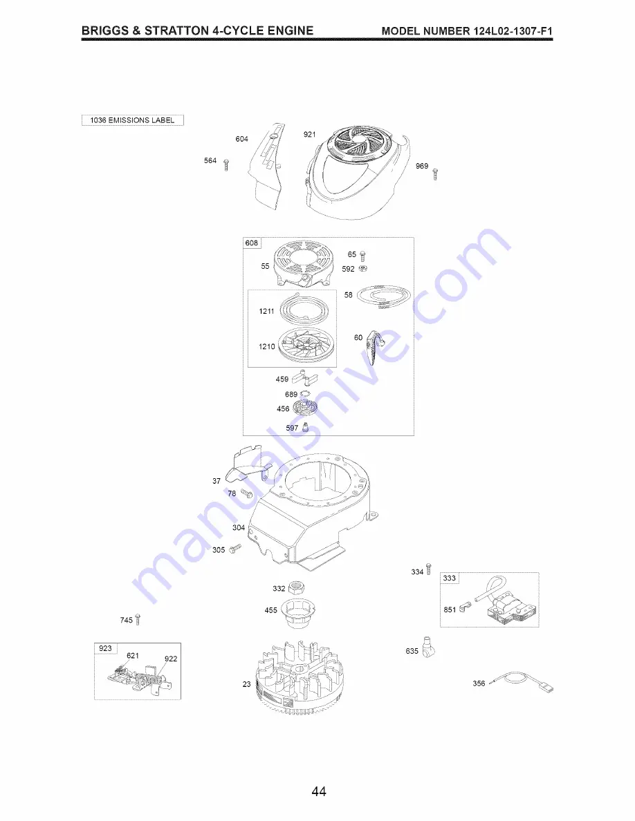 Craftsman 917.374010 Owner'S Manual Download Page 44