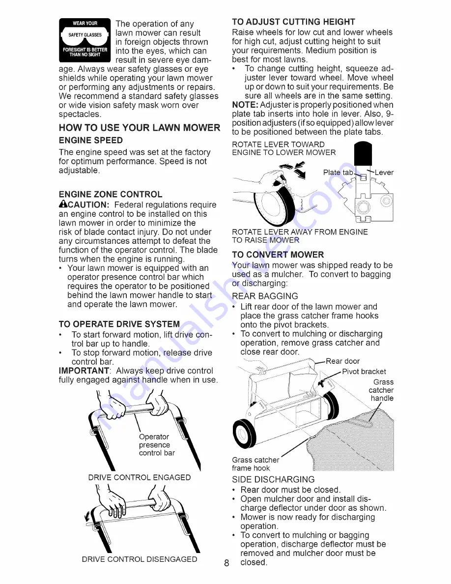 Craftsman 917.374022 Owner'S Manual Download Page 8