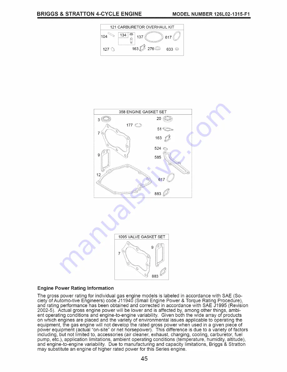 Craftsman 917.374040 Скачать руководство пользователя страница 45