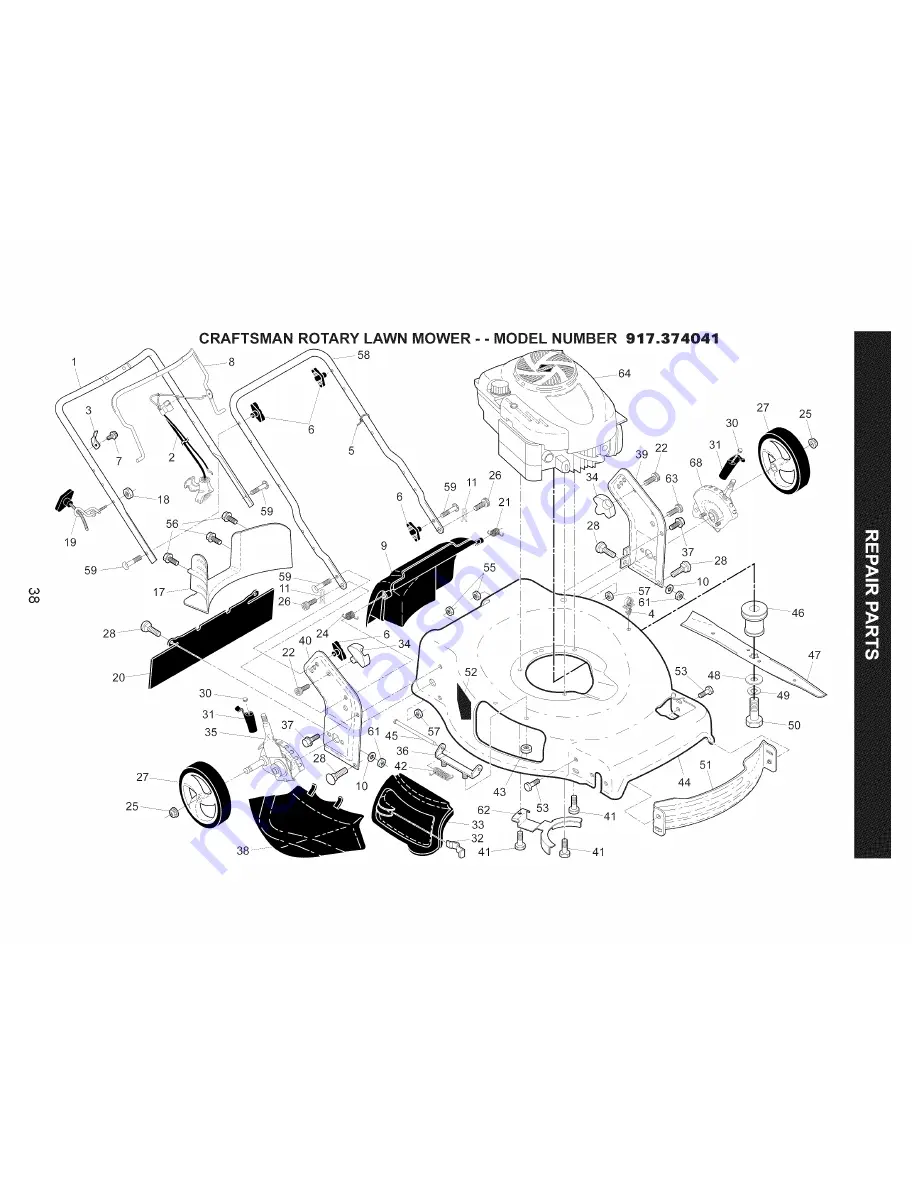 Craftsman 917.374041 Owner'S Manual Download Page 38