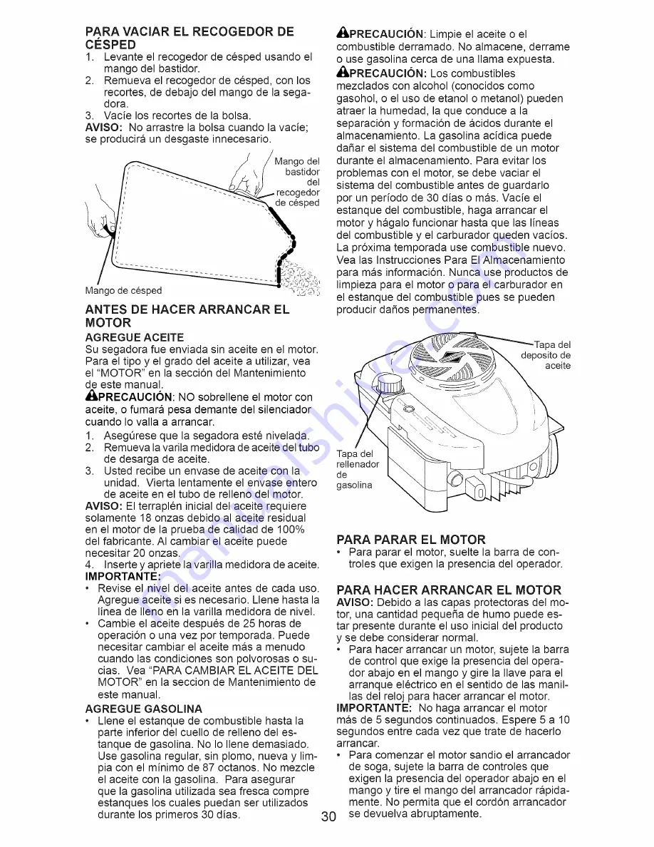 Craftsman 917.374060 Owner'S Manual Download Page 30