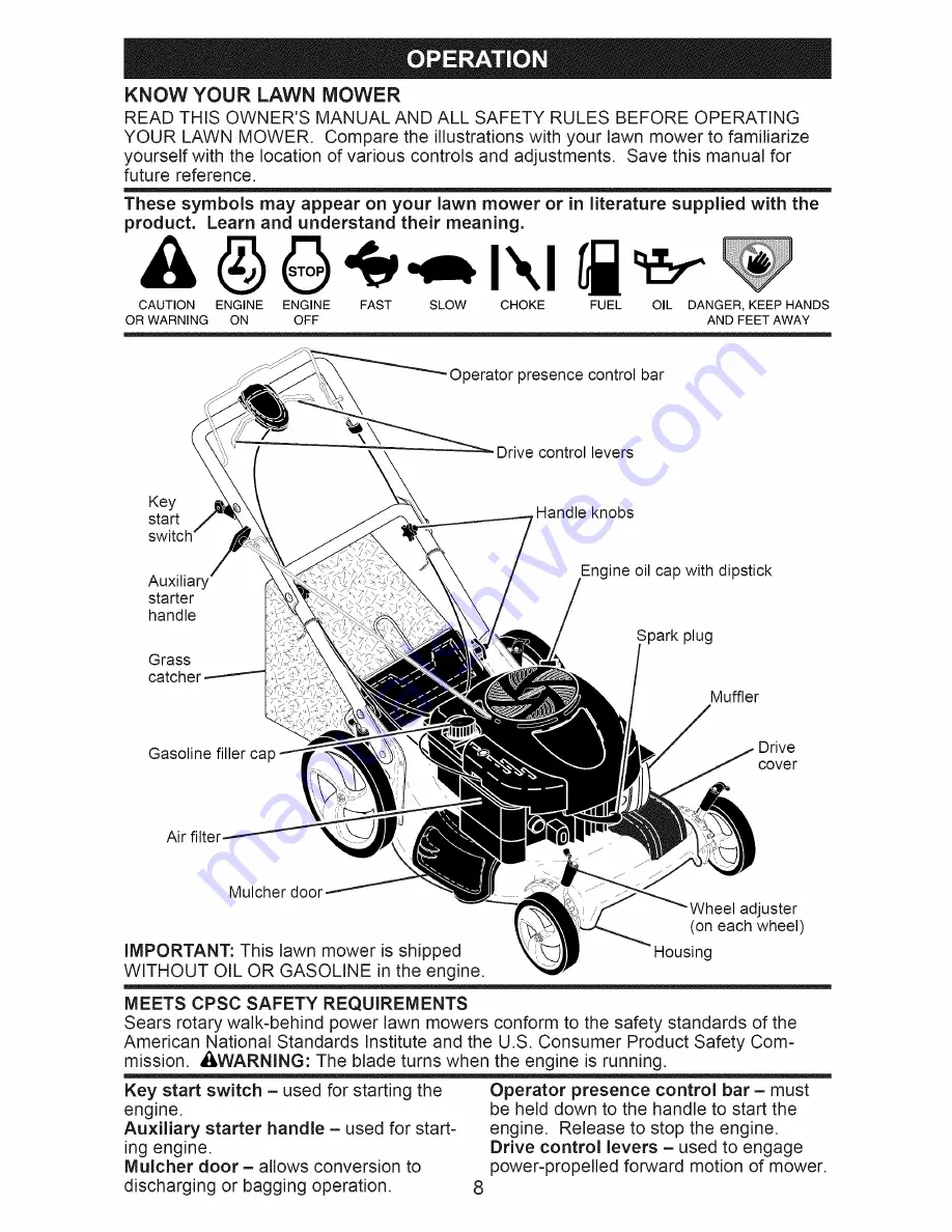 Craftsman 917.374062 Скачать руководство пользователя страница 8