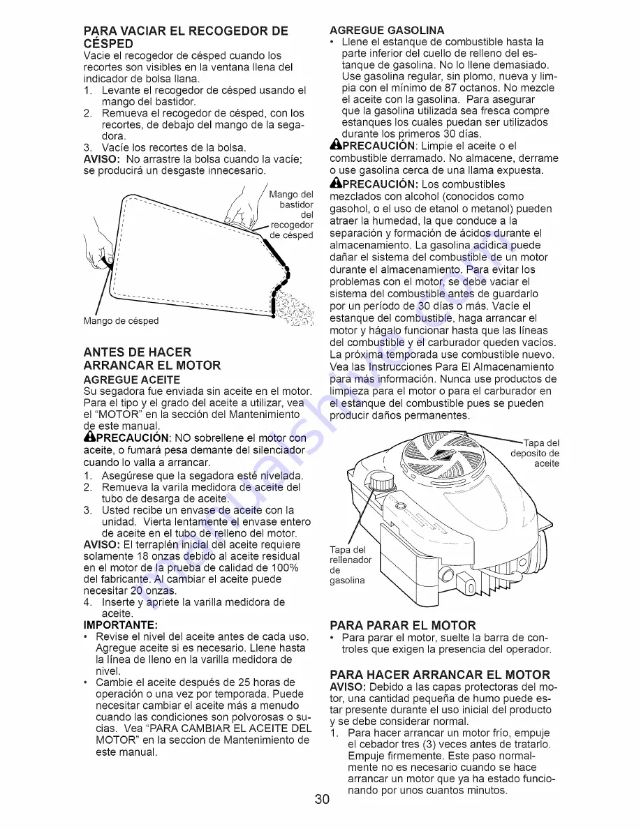 Craftsman 917.374102 Скачать руководство пользователя страница 30