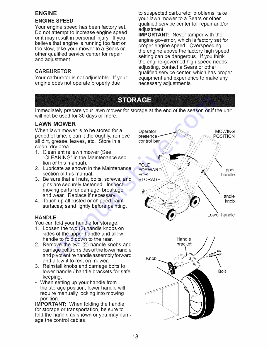 Craftsman 917.374104 Owner'S Manual Download Page 70