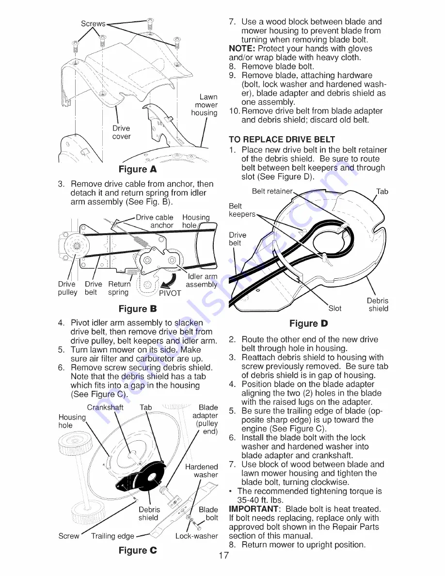 Craftsman 917.374112 Owner'S Manual Download Page 17