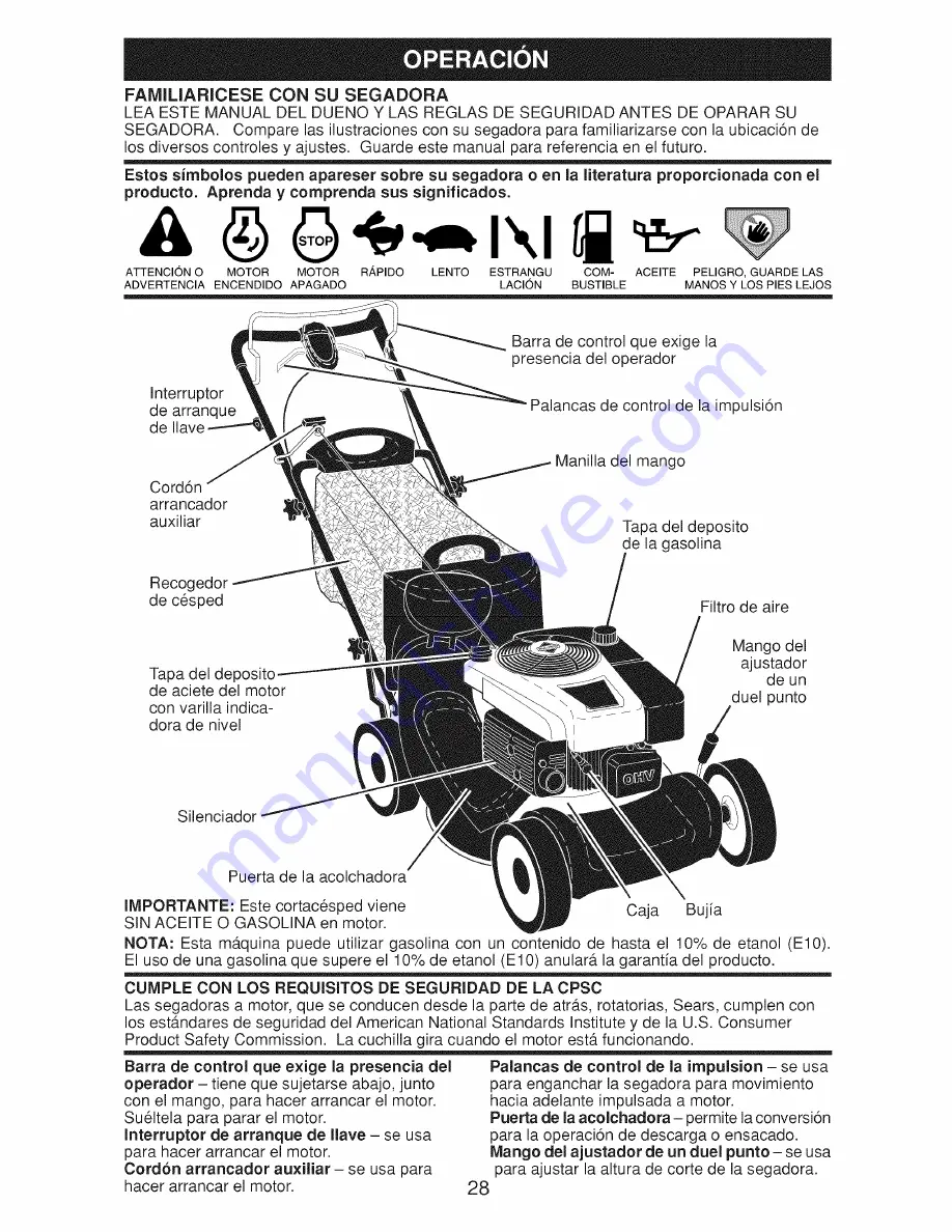 Craftsman 917.374112 Owner'S Manual Download Page 28