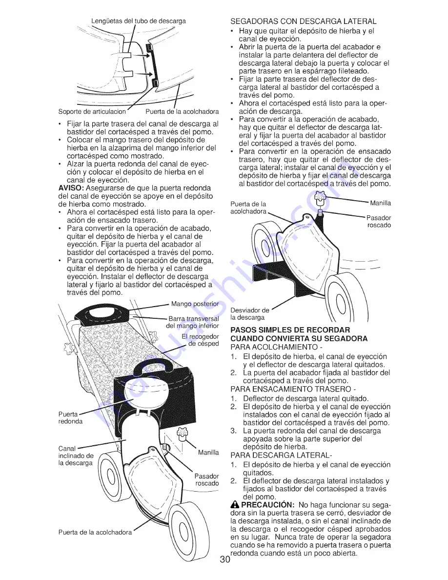 Craftsman 917.374112 Owner'S Manual Download Page 30