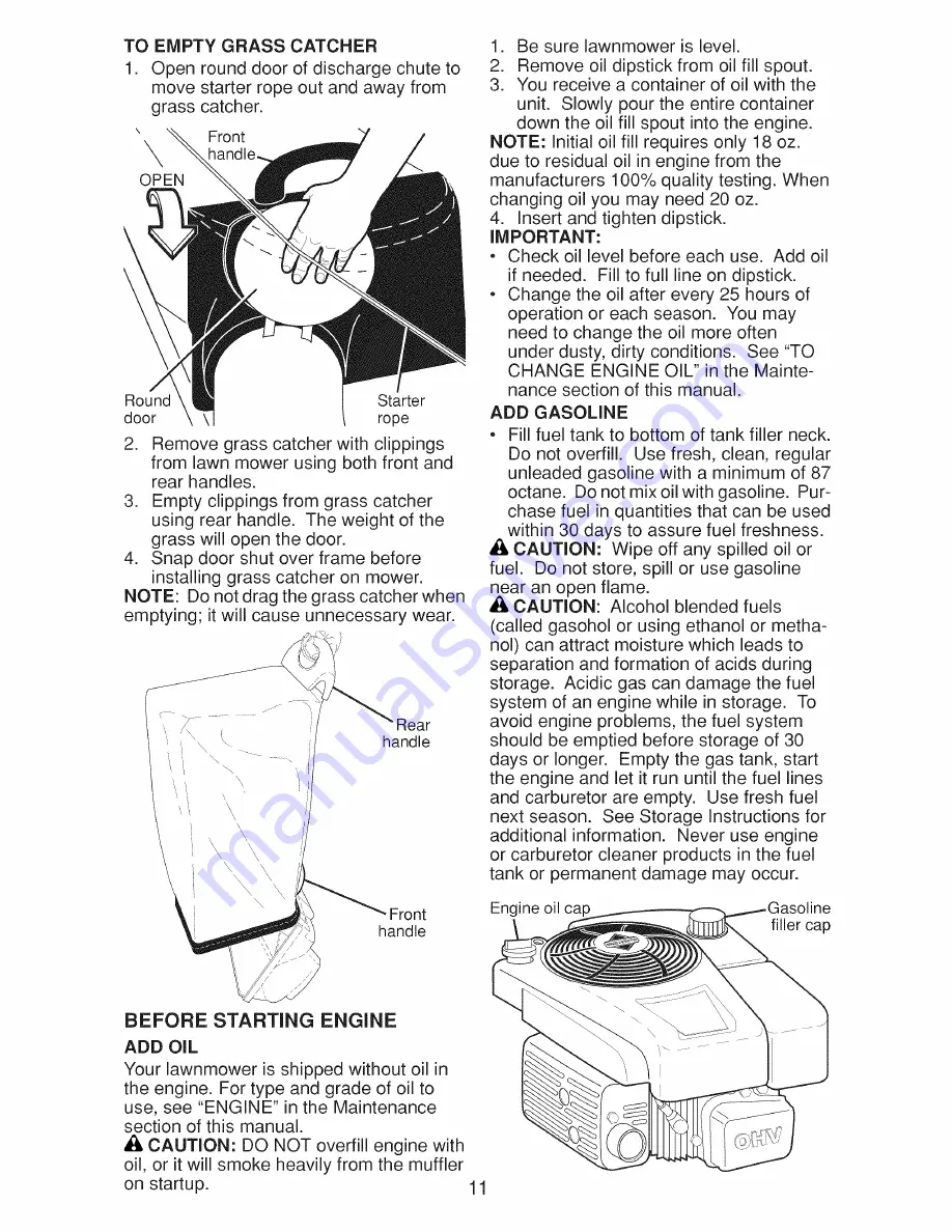 Craftsman 917.374112 Owner'S Manual Download Page 63