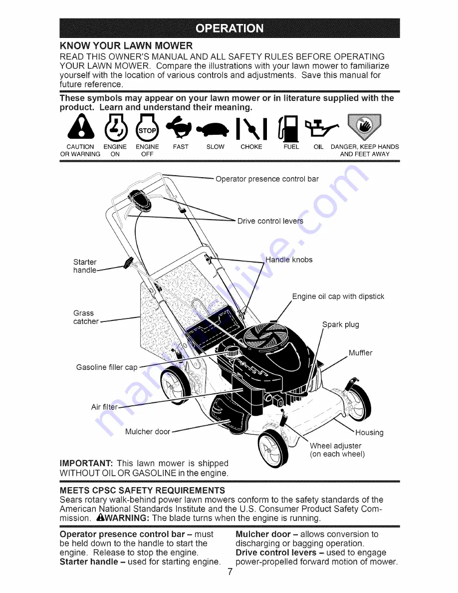 Craftsman 917.374350 Скачать руководство пользователя страница 7